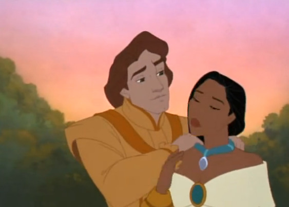 Pocahontas and Rolfe,  Pocahontas II: Journey to a New World  picture image