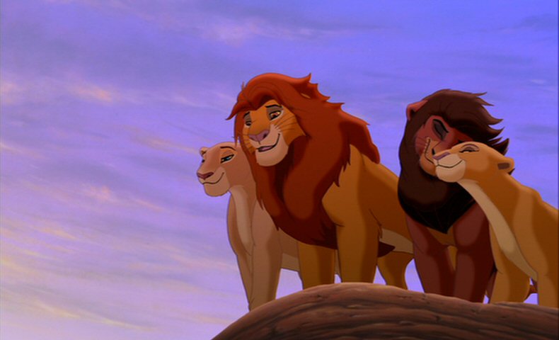 Nala, Simba, Kovu and Kiara, The Lion King 2: Simba's Pride picture image