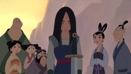 Mulan with Chien-po, Su, Mei, Yao, Ting Ting and Ling Mulan II picture image