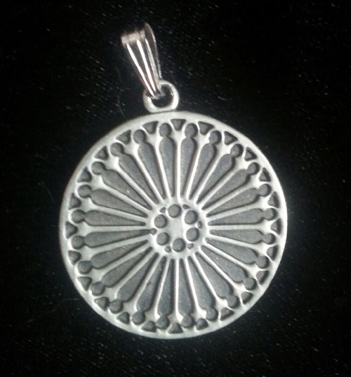 My Angers Rose Window Pendant by  Lovell Design picture image