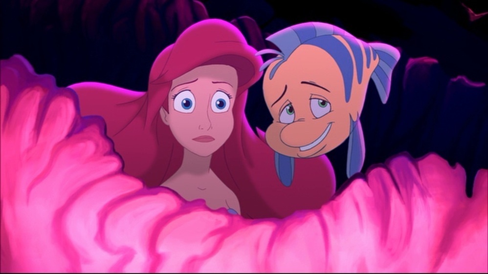 Ariel and Flounder at The Catfish Club The Little Mermaid: Ariel's Beginning picture image