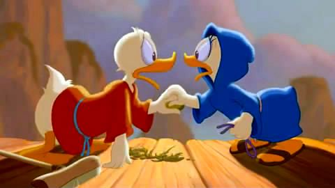 Donald Duck  and Daisy Duck  Fantasia 2000 picture image