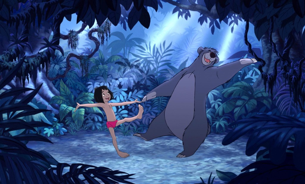 Mowgli and Baloo Dancing The Jungle Book 2 picture image