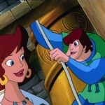 Melody and Quasimodo Enchanted Tales Hunchback of Notre Dame picture image 