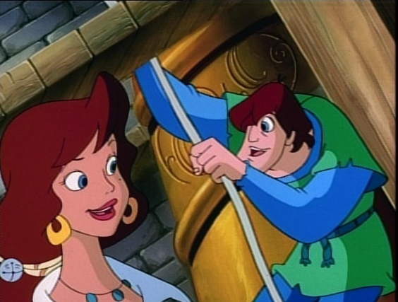 Melody and Quasimodo Enchanted Tales Hunchback of Notre Dame picture image
