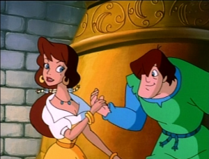 Melody and Quasimodo Enchanted Tales Hunchback of Notre Dame picture image