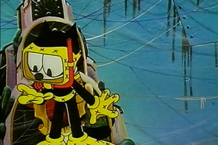 Felix with the bag as scuba gear Felix the Cat the Movie picture image