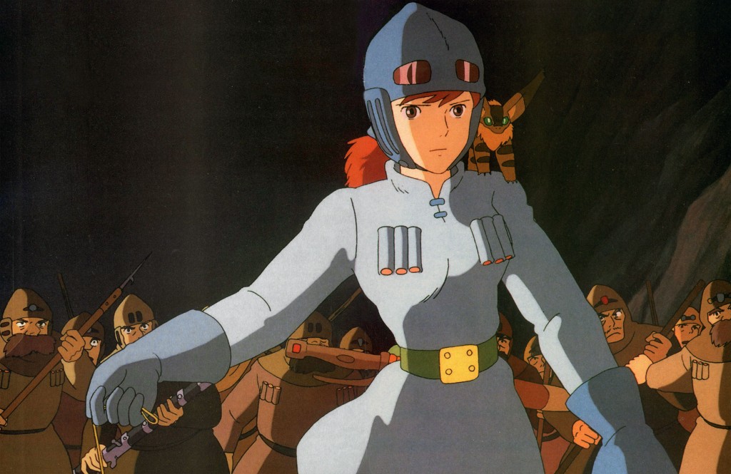 Nausicaa using an insect charm Nausicaa of the Valley of the Wind picture image