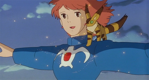 Nausicaa on the golden field Nausicaa of the Valley of the Wind picture image
