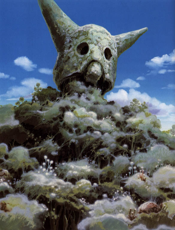 Old Giant Warrior Ruin   Nausicaa of the Valley of the Wind picture image