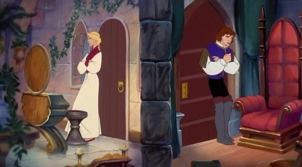 Derek and Odette The Swan Princess  picture image