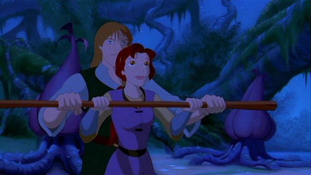 Kayley and Garrett Quest For Camelot picture image