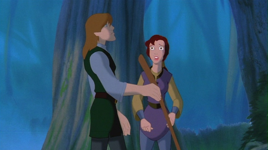 Kayley and Garrett Quest For Camelot picture image