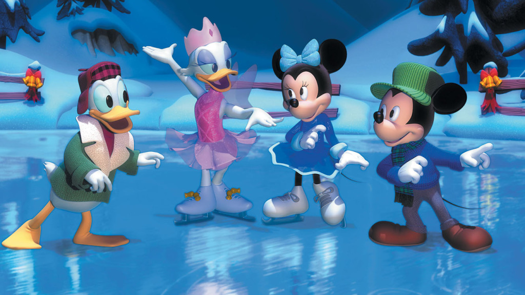 Donald, Daisy, Minnie and Mickey  Mickey's Twice Upon A Christmas  picture image