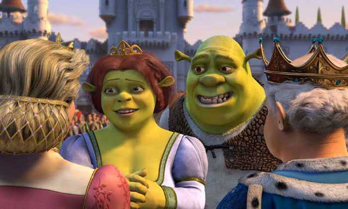 Shrek meeting Fiona's parents Shrek 2 picture image