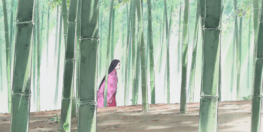 Kaguya is the bamboo grove The Tale of the Princess Kaguya picture image