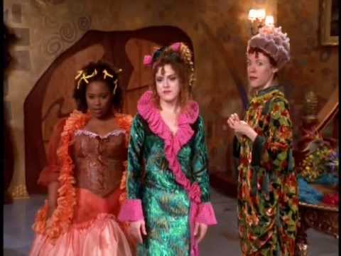 Bernadette Peters as the Stepmother with Veanne Cox and Natalie Desselle Reid as Stepsisters Calliope and Minerva 1997 Cinderella picture image