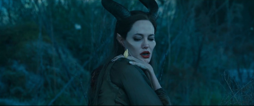 Angelina Jolie as Maleficent after her wings have been cut off picture image