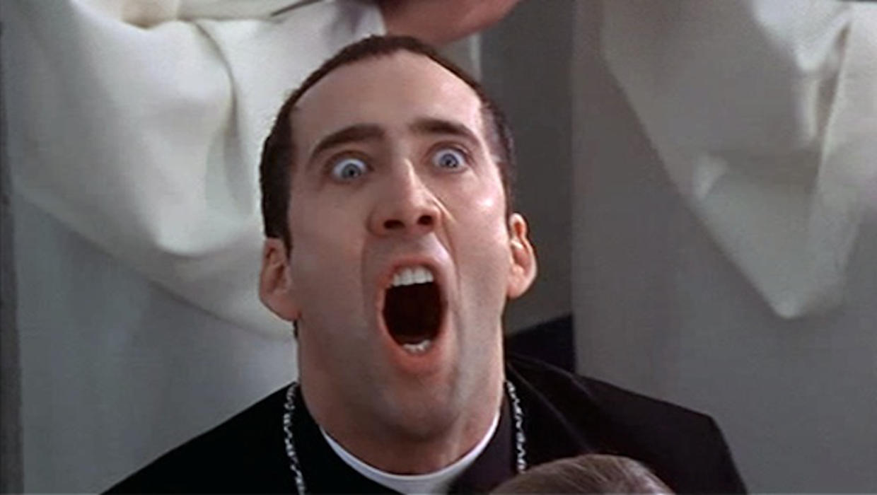 Nicolas Cage as Castor Troy from Face/Off picture image