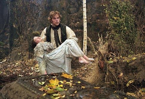 Matt Damon as Will with as Laura Greenwood Sasha under a spell The Brothers Grimm picture image