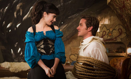 Lily Collins as Snow White and Armie Hammer as the Prince Andrew Alcott Mirror Mirror picture image