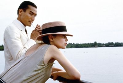 Jane March and Tony Leung Ka-fai in The Lover (L'Amant) picture image