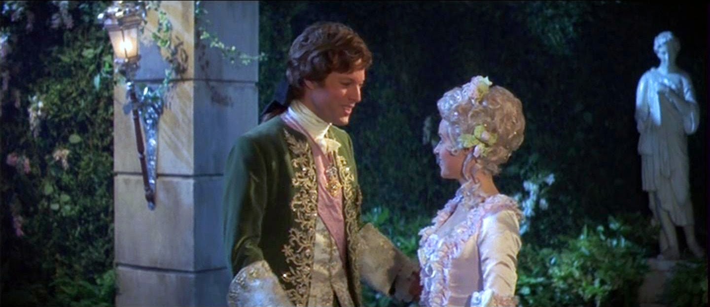 Gemma Craven as Cinderella and Richard Chamberlain as Prince Edward The Slipper and the Rose Cinderella picture image