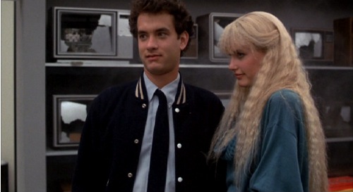 Tom Hanks as Allen & Daryl Hannah as Madison Splash picture image