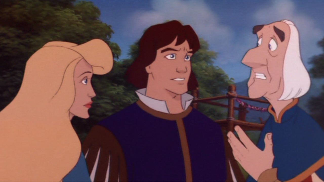 Odette, Derek, and Rogers The Swan Princess: The Mystery of the Enchanted Treasure picture image