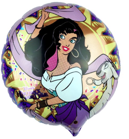 Disney Esmeralda Balloon Hunchback of Notre Dame picture image