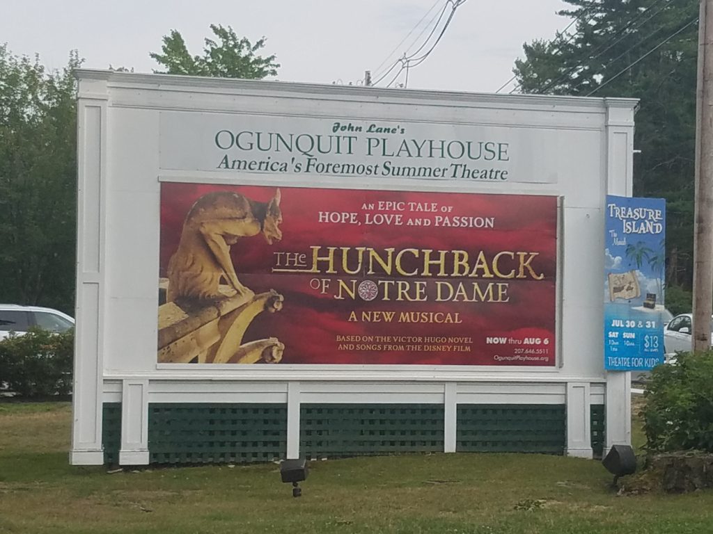 Hunchback of Notre Dame at Ogunquit Playhouse Maine picture image