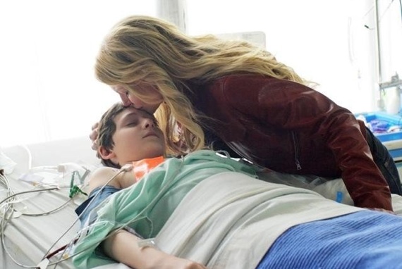 Jennifer Morrison as Emma Swan & ared S. Gilmore as Henry Mills, ABC's Once Upon a Time, Land without Magic picture image
