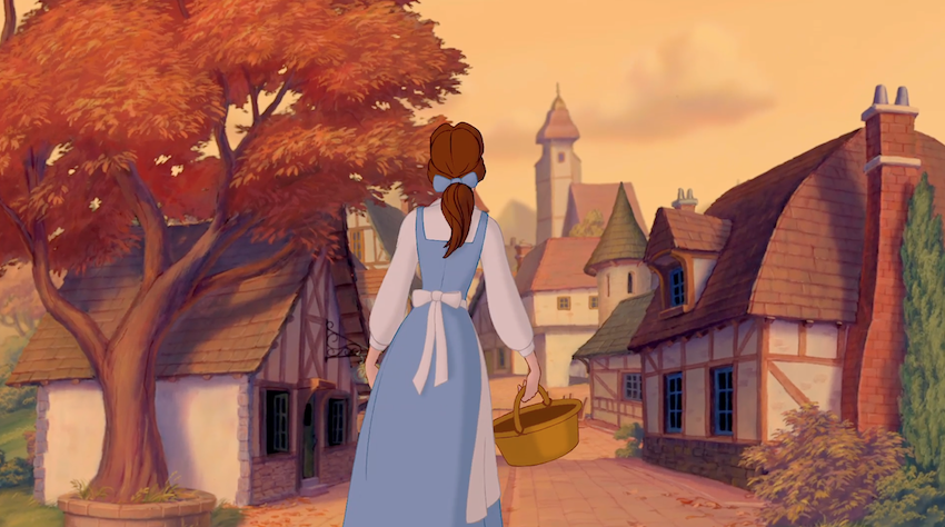 Belle and the Provincial Town, Beauty and the Beast picture image