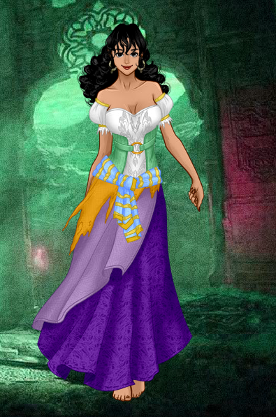 Esmeralda composed by Angelique DuFleur using Diving Doll Dark Mage Creator picture image