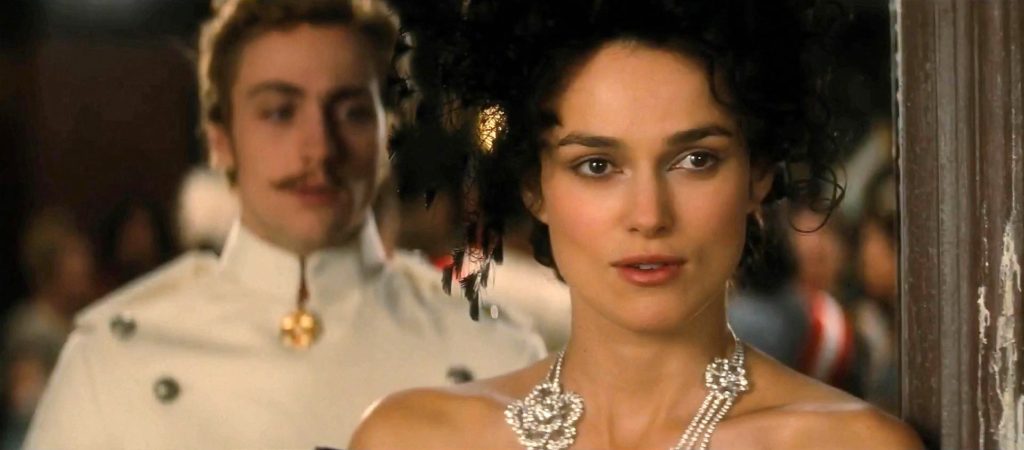 Aaron Johnson as Count Vronsky & Keira Knightley Anna Karenina 2012 picture image