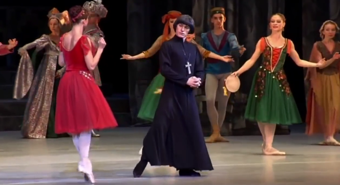 Frollo and Esmeralda, La Esmeralda, Kremlin Ballet Company, Moscow picture image