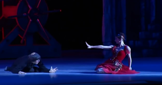 Frollo and Esmeralda, La Esmeralda, Kremlin Ballet Company, Moscow picture image