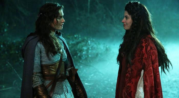 Meghan Ory as Red/Ruby & Teri Reeves as Dorothy Once Upon a Time Season 5 Episode 18Ruby Slippers review picture image