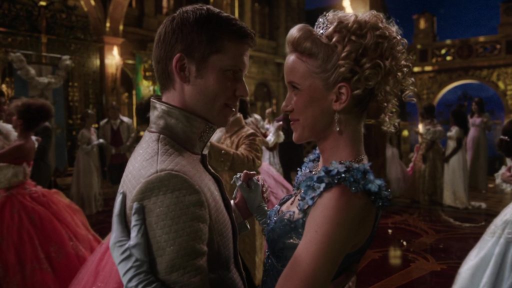 Jessy Schram as Cinderella & Tim Phillipps as Prince Thomas Once Upon a Time Season 6 Episode 3, The Other Shoe picture image