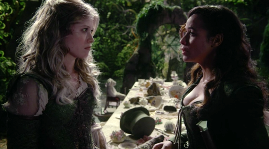 Rose Reynolds as Alice & Dania Ramirez as Ella Once Upon a Time Season 7 episode 8 Pretty in Blue picture image