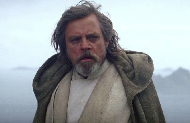 Mark Hamill as Luke Skywalker, Star Wars The Force Awakens picture image