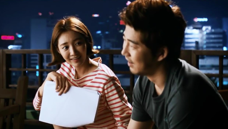 Jun-hee Ko as Eun-Su and Dal-hwan Jo as Jung-Soo Red Carpet 2014 Korean Movie picture image