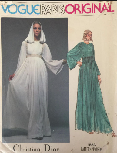 Dior pattern from 1977 picture image