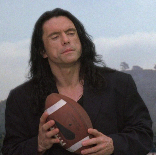 Tommy Wiseau in The Room picture image