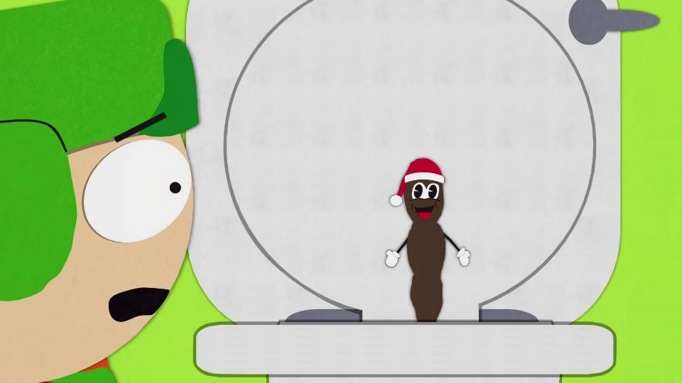 Mr Hankey and Kyle South Park picture image