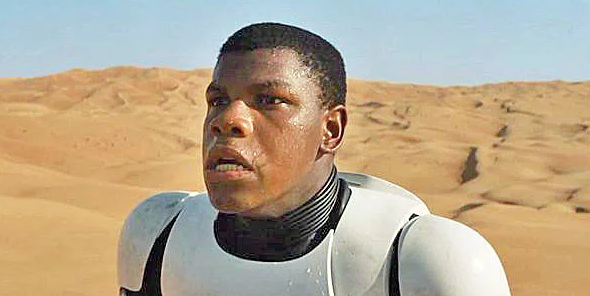 John Boyega as Finn, Star Wars; The Force Awakens picture image