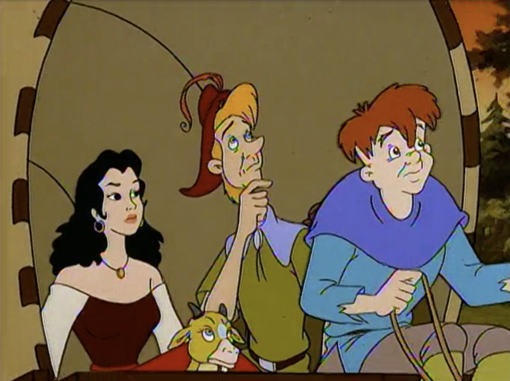 The Magical Adventures of Quasimodo, Esmeralda, François, Quasimodo, Episode 15 The Beast