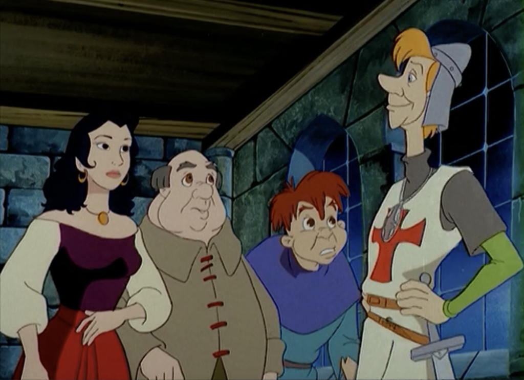 Esmeralda, Dennis, Quasimodo and François, The Magical Adventures of Quasimodo, Episode 26, The Secret of the Templars