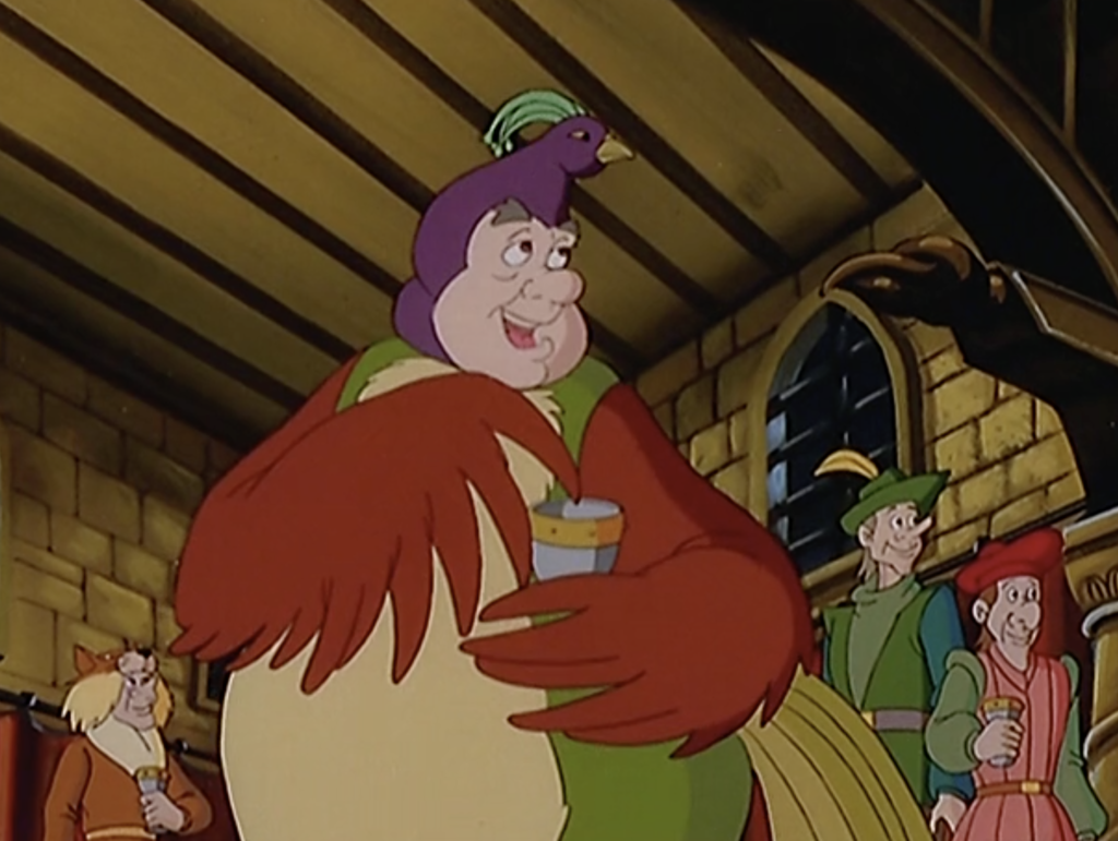 Dennis as a Bird,The Magical Adventures of Quasimodo Episode 1