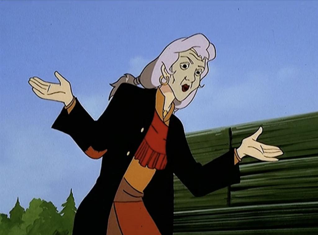 Esmeralda as an Old Lady,The Magical Adventures of Quasimodo, Episode 24